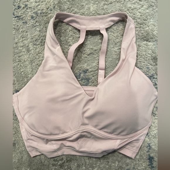 Gymshark x Whitney Simmons Longline Bra in Pressed Petal Pink - Picture 4 of 7